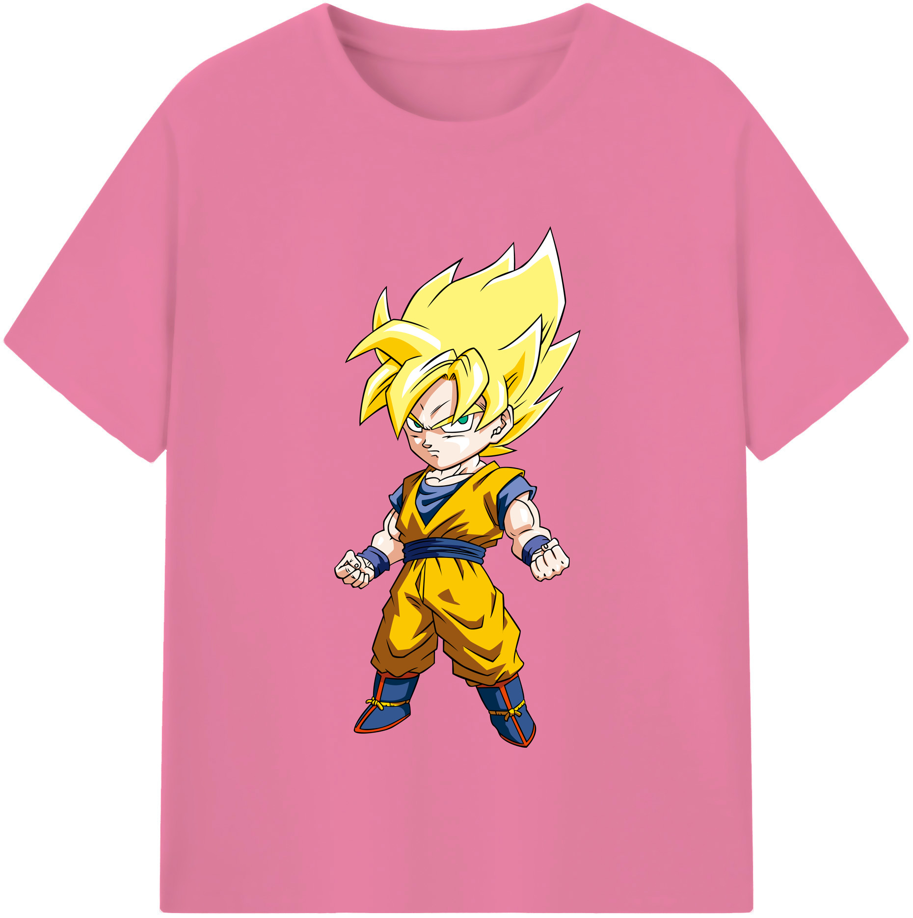（画像用） ドラゴンボール 孫悟空（そん ごくう）Son Goku カカロット DRAGON BALL Kakarotto 綿100％半袖Tシャツ（フロントプリント）